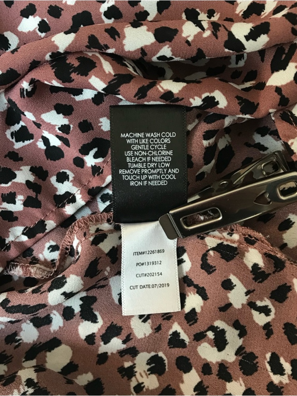🔴 4/$15 torrid Women’s L Mauve Black Animal Spot Ruffle Mock Neck Tank Top EUC - Picture 16 of 16